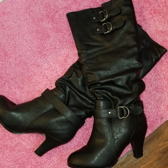 Rampage tall black boots. - Picture 5 of 6